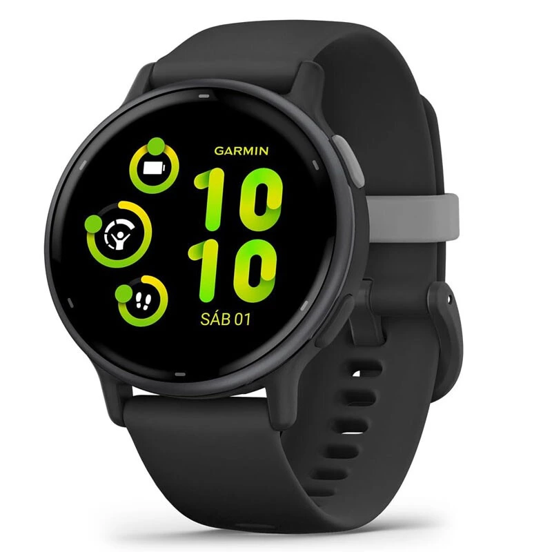 Garmin Vívoactive 5, Smartwatch con GPS, Pantalla AMOLED, Funciones Esenciales de Salud y Forma física y hasta 11 días de autonomía