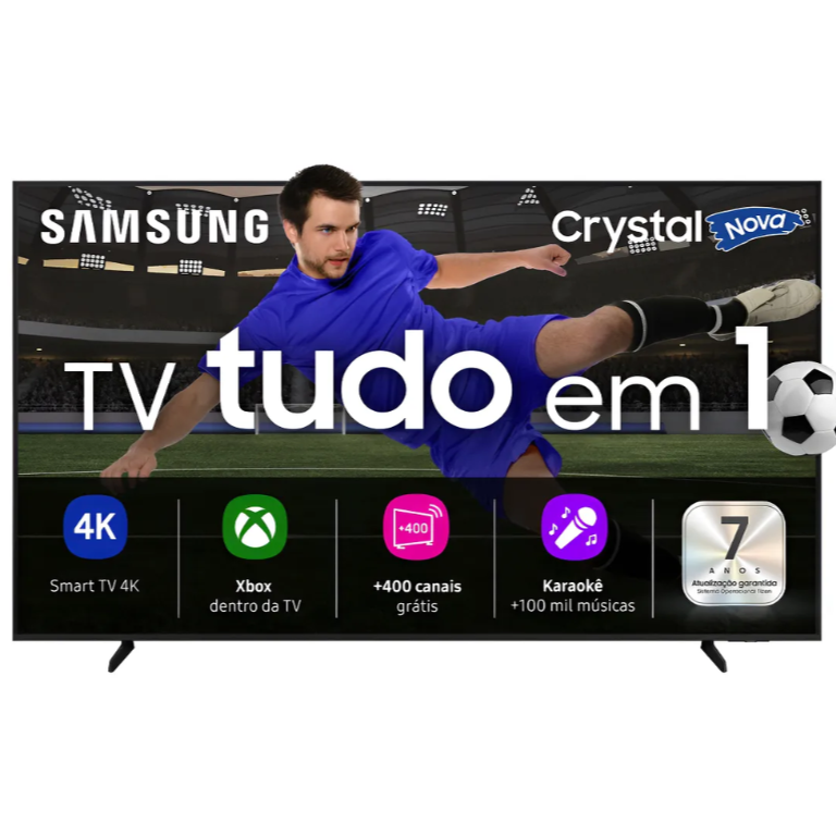 Smart Tv Samsung U8100f Crystal Uhd 4k 2025 43 Preto