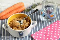 Puré de ternera, patatas y zanahoria. Receta para bebés