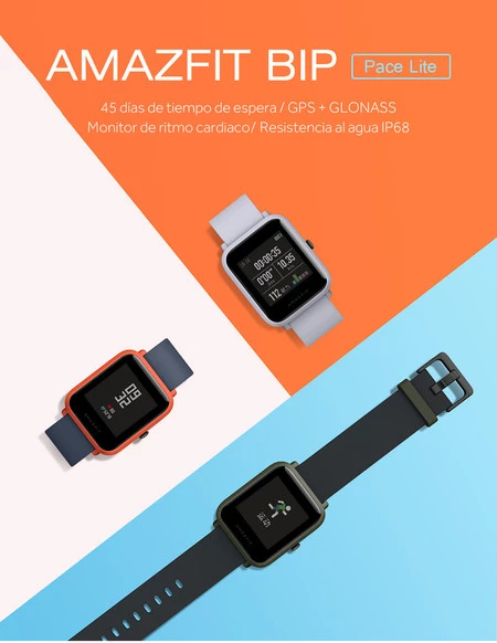 Oferta Flash: reloj inteligente Xiaomi Amazfit Bip por 54,39 euros y envío gratis desde España