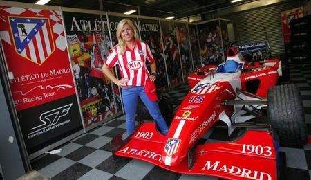 María de Villota se ha montado en un Renault R29
