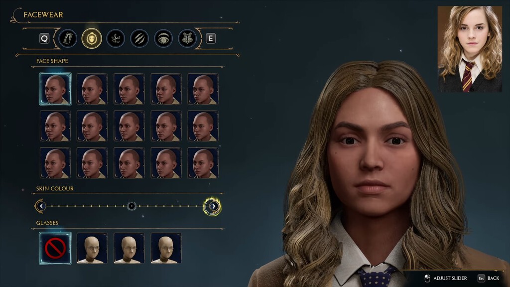 Hogwarts Legacy: cómo crear a Harry Potter, Ron Weasley, Hermione Granger y otros personajes Hogwarts Legacy: cómo crear a Harry Potter, Ron Weasley, Hermione Granger y otros personajes