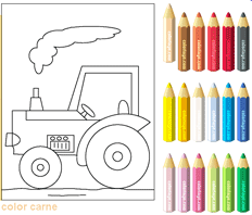 Una página para colorear