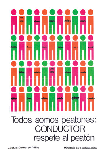 1973 Conductor Respete Al Peaton