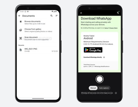 Wa Document Scanning With Camera Feature Android