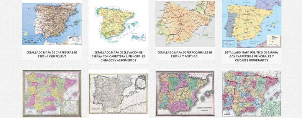 Esta web te ofrece una enorme colección de mapas del mundo, de países, históricos y actuales e incluso de otros planetas