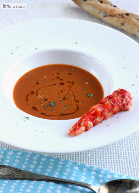 Crema de carabineros. Receta para deslumbrar a tus invitados