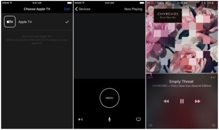 Ya disponible la beta de la nueva aplicación remote para iOS y el Apple TV de cuarta generación