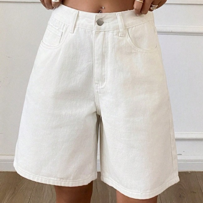 Short bermuda de mezclilla casual de verano