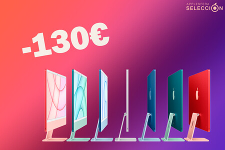 El iMac de 24" con chip M1, 512 GB de SSD y Touch ID en el Magic Keyboard está 130 euros más barato en Amazon y marca nuevo mínimo