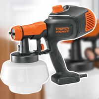 Esta nueva pistola para pintar de TRUPER no requiere compresor de aire para resultados profesionales. En menos de 1,500 pesos 