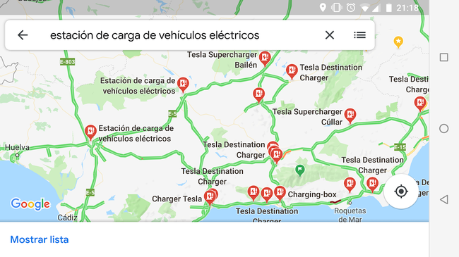 Estacion De Carga Google Maps