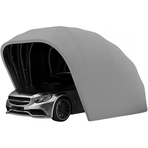 Toldo plegable para todo tipo de clima, plegable, antiexposición, semiautomático, bloqueable, protección duradera para vehículos