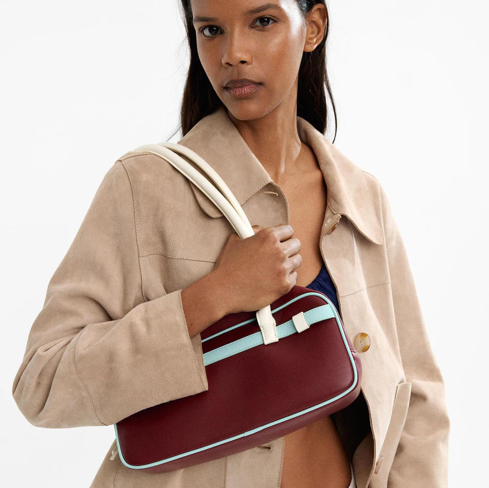 Bolso de hombro rectangular Parfois