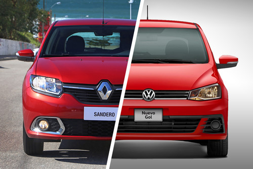 ¿Cuál me llevo? Volkswagen Gol iMotion vs. Renault Sandero