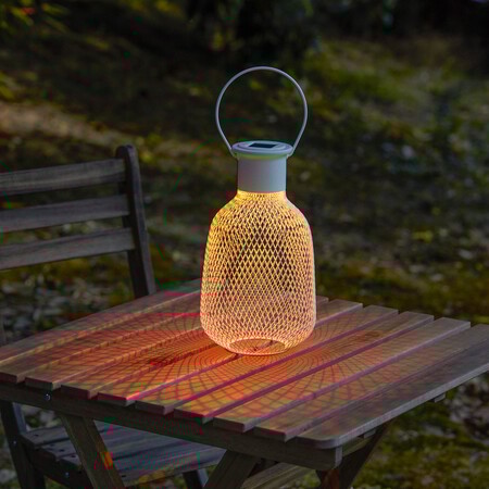 Solvinden Farol Solar Led Exterior Rejilla Blanco 0776664 Pe758190 S5