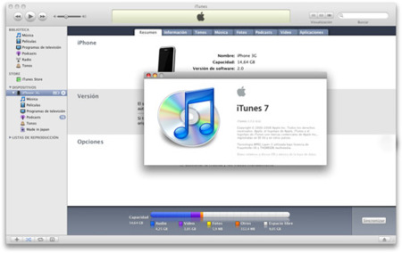 Actualización de software: iTunes 7.7.1