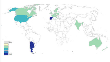 Viajar por el mundo parando en casa de familiares