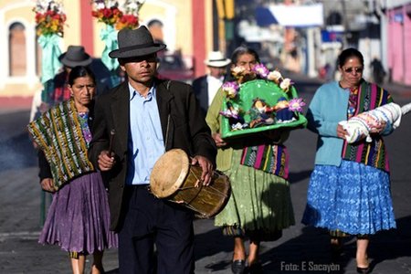La ceremonia del maíz en Guatemala
