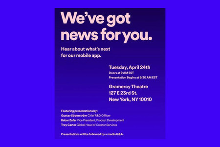 Invitación de Spotify