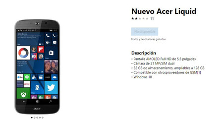 Windows Mobile queda en manos de los fabricantes, Microsoft vende el último móvil en su página oficial