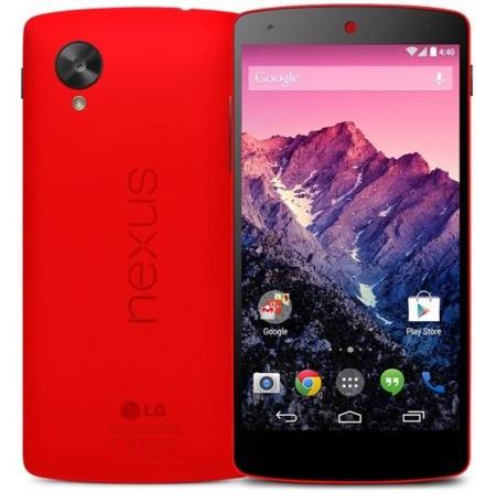 El Nexus 5, ya disponible en Google Play en color rojo