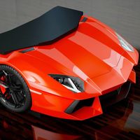 Esta mesa réplica del Lamborghini Aventador te va a costar lo mismo que un Volkswagen Golf R 