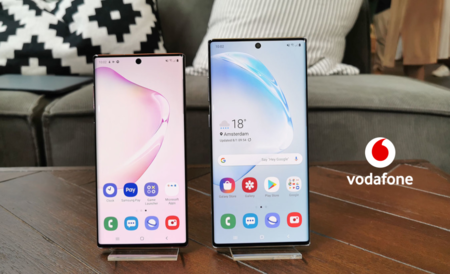 Samsung Galaxy Note 10, Note 10+ y Note 10+ 5G con Vodafone: precios y tarifas