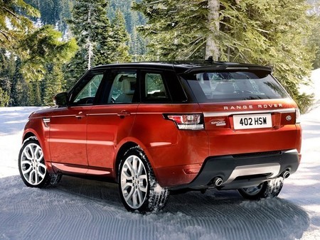 Range Rover Sport 2013, vista posterior