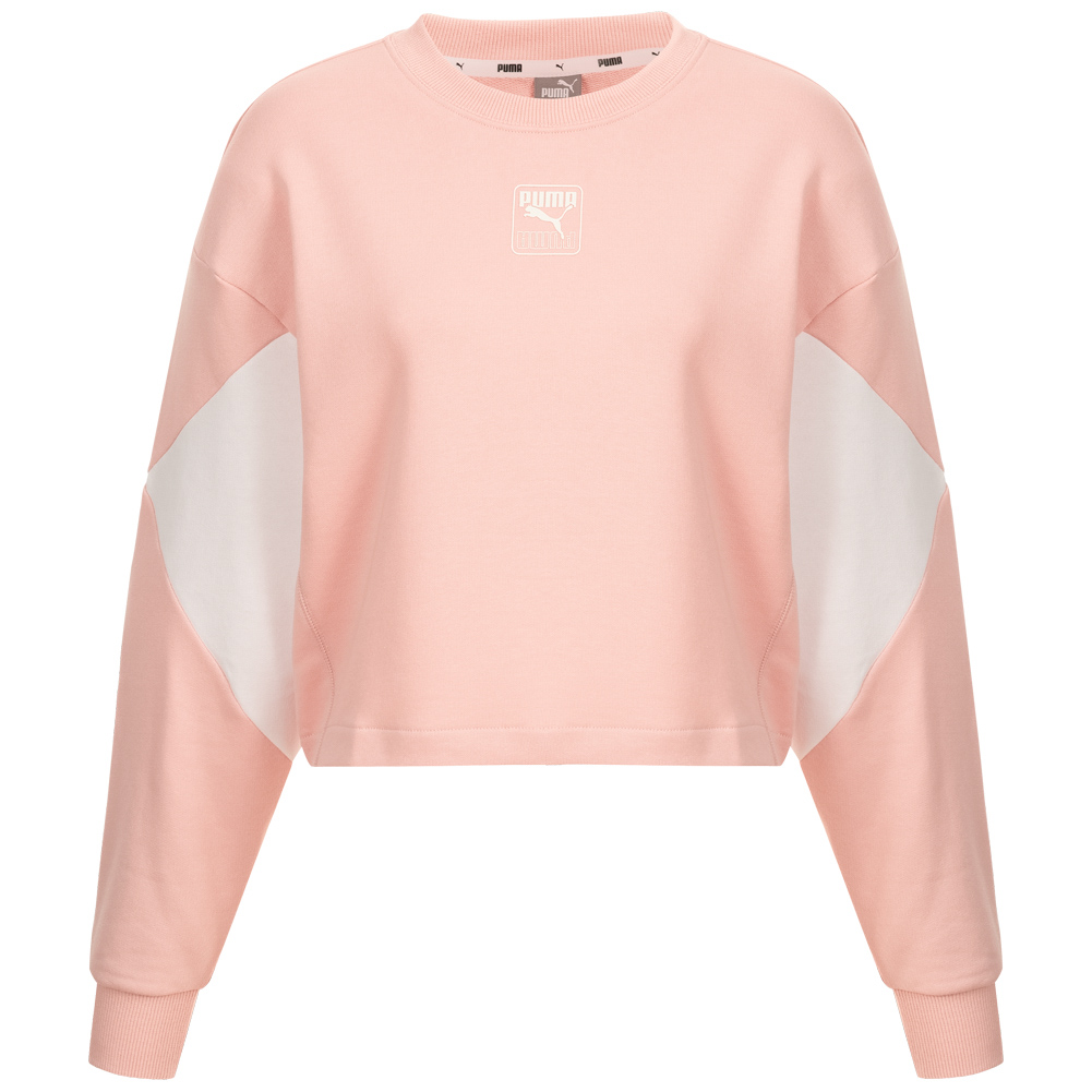 PUMA Rebel Crew Crop Mujer Sudadera