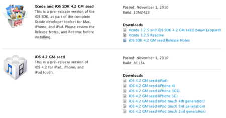 Cómo actualizar tu iPhone/iPod/iPad a iOS 4.2 y (opcionalmente) hacerle el jailbreak