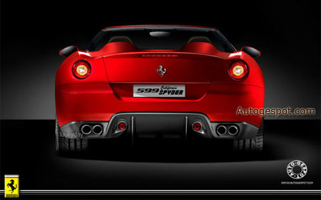 Ferrari 599 Spyder render