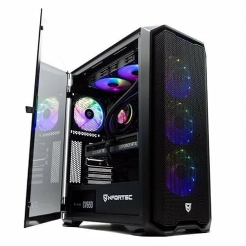PcCom Ready Pc Gaming Ordenador de Sobremesa AMD Ryzen 7 5800X 3.8GHz / RAM 32GB DDR4 / 1TB SSD M.2 / RTX 4060 Ti 8GB GDDR6 NVIDIA/Windows 11 Home