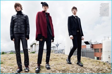 Dior Homme agrega un toque punk a las propuestas de la temporada