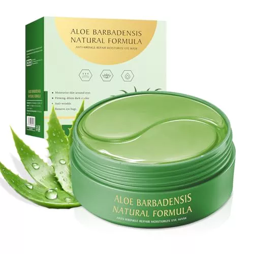 60 PCS Parches Ojos Bolsas y Ojeras,Parches Antienvejecimiento Para Los,Para Hidratar,Para Arrugas,Líneas Finas,Ojeras,Aliviar La Fatiga y Reafirmar La Piel