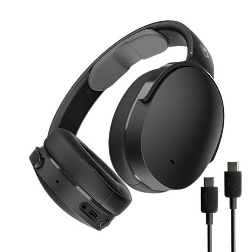 Skullcandy Hesh EVO Audífonos Over-Ear Inalámbricos con Cable de Carga Adicional, 36 h de Autonomía