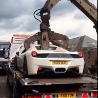 El vídeo viral del Ferrari 458 Spider desguazado por la policía británica tiene detrás un culebrón infinito