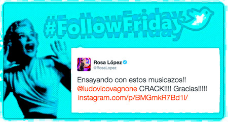 #FollowFriday de Poprosa: los triunfitos se preparan para su concierto