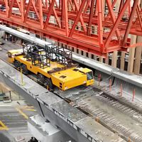 Kattor: el gigantesco vehículo amarillo que opera a 14 metros de altura y tiene un rol clave en la construcción del metro de Bogotá  
