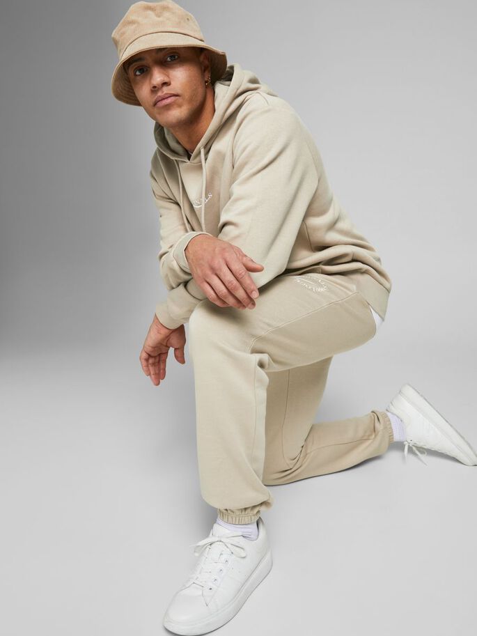 Pantalones cómodos beige