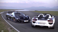 EVO enfrenta el McLaren P1 contra el Porsche 918 Spyder