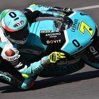 Dennis Foggia bate el récord histórico de Austin para las Moto3 y le mete cuatro décimas al segundo