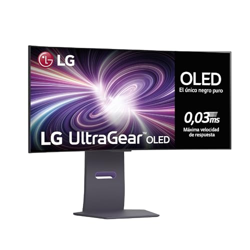 LG 39GS95QE-B - Monitor OLED Gaming Ultragear, 39", Curvo, WQHD, 240 Hz, 0,03 ms, Curvatura Óptima, Elección Profesional, Tecnología MLA+, 21:9, Negro