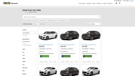 Maserati Grecale Hertz 2