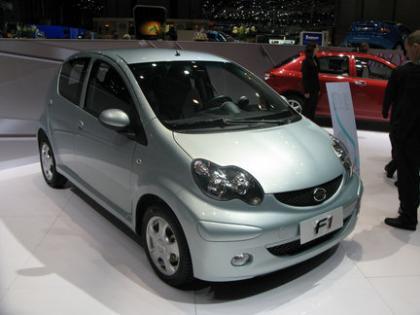Los coches chinos llegan a Europa