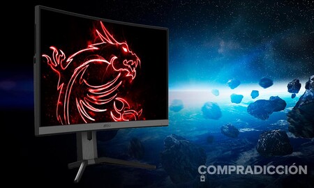 Este monitor gaming curvo y de gama alta cuesta ahora menos que nunca en Amazon: MSI Optix MAG272CQR por 319 euros