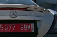 Mercedes SLR: prototype vehicle