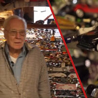 Este abuelo tiene una fascinante colección de Hot-Wheels con casi 40,000 carritos. La comenzó hace 2 años y no ha podido parar