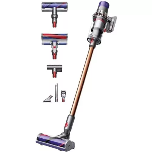 Dyson V10 Absolute Sin bolsa 0.76L Cobre, Níquel - Aspiradora escoba (Sin bolsa, Cobre, Níquel, 0,76 L, Secar, Ciclónico, 87 dB)