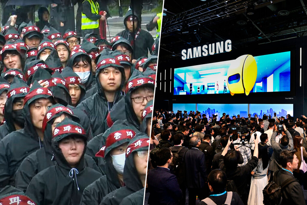 6.500 empleados de Samsung en Corea del Sur se declaran en huelga indefinida. Es la segunda vez en dos meses